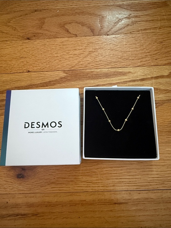 Jewelry - Desmos Gold Beaded Station Anklet - Women Jewelry